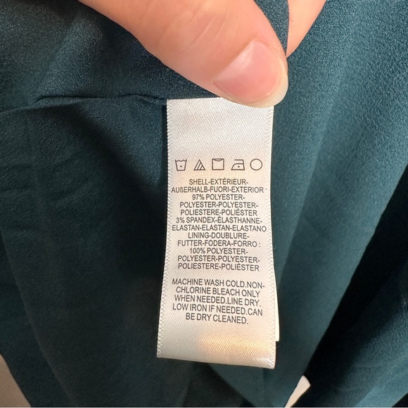 Dress the population Catalina Dress in pine - Picture 9 of 12